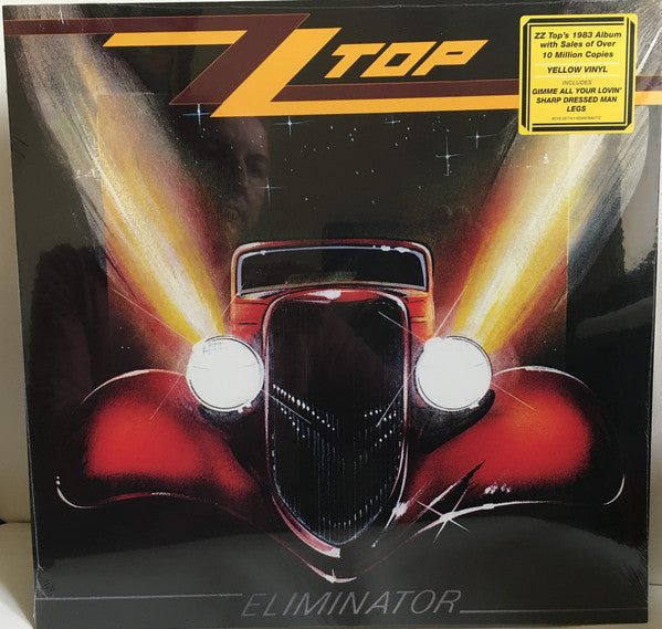 ZZ Top / Eliminator- LP YELLOW