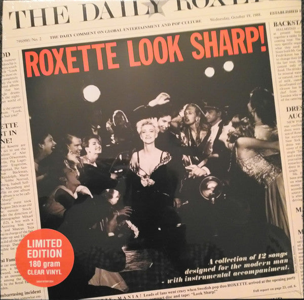 Roxette / Look Sharp! - LP CLEAR