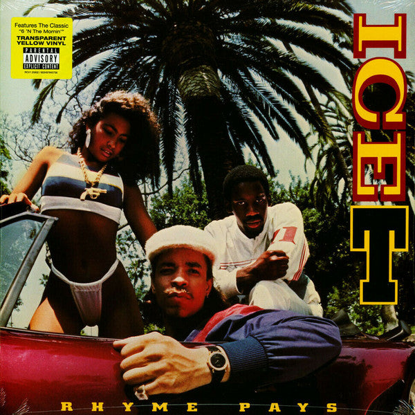 Ice-T / Rhyme Pays - LP YELLOW RSD