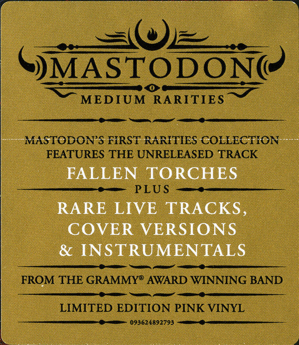 Mastodon / Medium Rarities - 2LP PINK