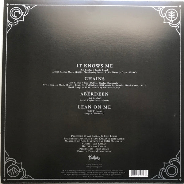 Avi Kaplan / Lean On Me - LP