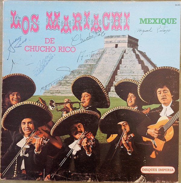 Los Mariachi De Chucho Rico / Mexique - LP Used