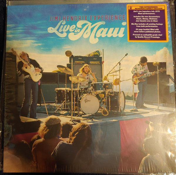 Jimi Hendrix Experience / Live In Maui - 3LP + BLU RAY