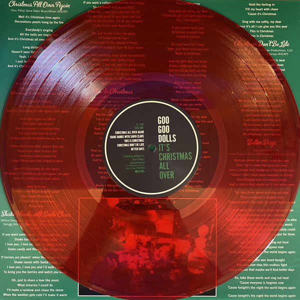 Goo Goo Dolls / It's Christmas All Over - LP