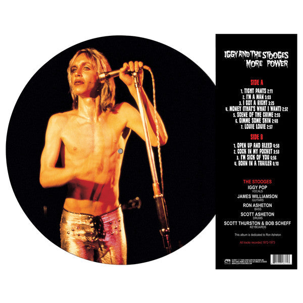 Iggy And The Stooges / More Power - LP PICT DISC