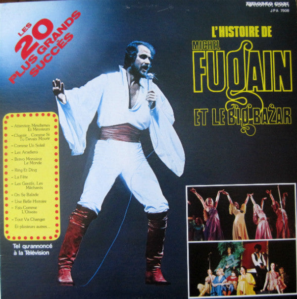 Michel Fugain / L'Histoire De Michel Fugain Et Le Big Bazar - LP (Used)