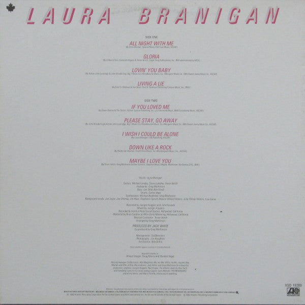Laura Branigan / Branigan - LP USED