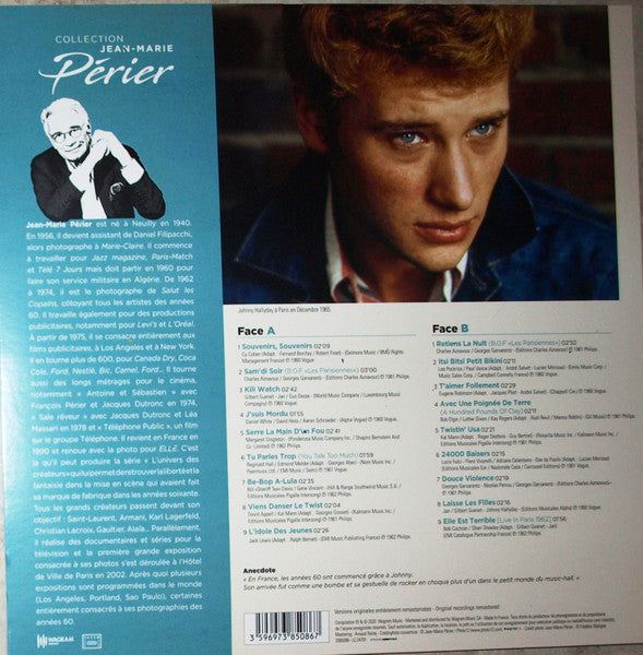 Johnny Hallyday / Collection Jean-Marie Périer - LP