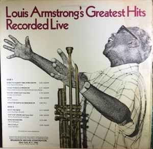 Louis Armstrong / Greatest Hits Recorded Live - LP USED
