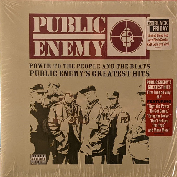 Public Enemy / Power To The People And The Beats (Public Enemy's Greatest Hits) - 2LP RED & SMOKE