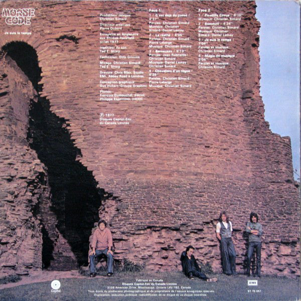 Morse Code / Je Suis Le Temps - LP Used
