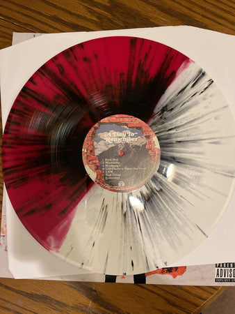A Day To Remember / You're Welcome - LP Used Apple Red White Black Splatter