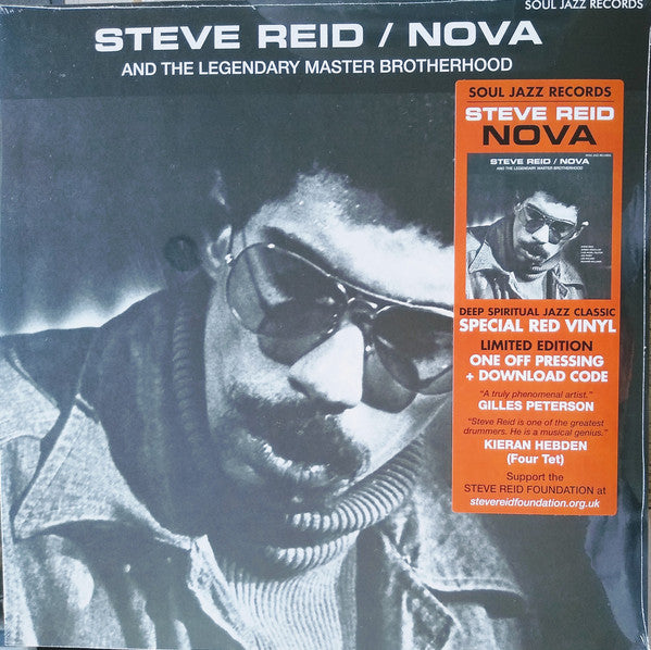 Steve Reid & The Legendary Master Brotherhood / Nova - LP RED