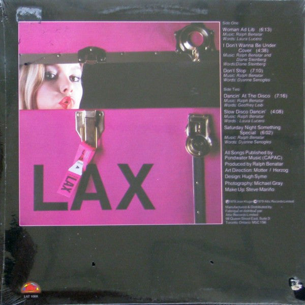 L.A.X. / Under Cover Lover - LP USED