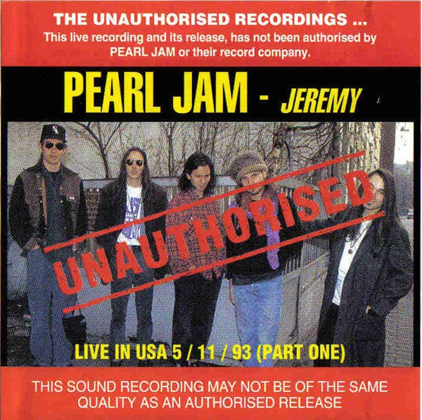 Pearl Jam / Jeremy - CD (Used)