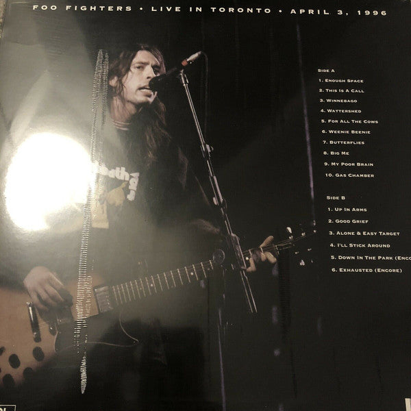 Foo Fighters / Live In Toronto: 1996 - LP VERT