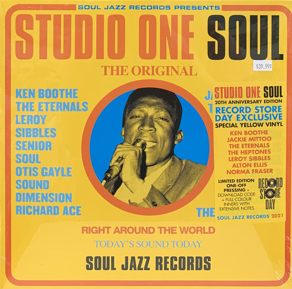 Various / Studio One Soul - 2LP YELLOW RSD