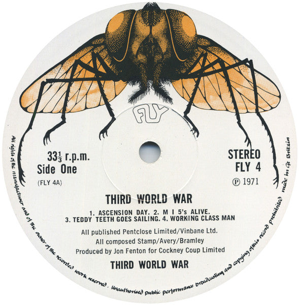 Troisième Guerre Mondiale / Troisième Guerre Mondiale - LP Usagé