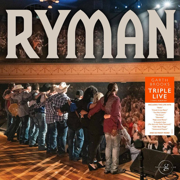 Garth Brooks / Triple Live (Ryman Cover) - 3 LP