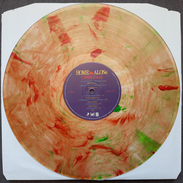 Soundtrack / Home Alone Christmas - LP Clear w/ Green & Red “Christmas Party” Swirl (Used)