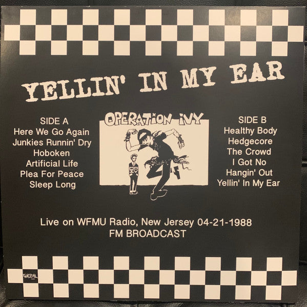 Operation Ivy / Yellin' In My Ear - LP