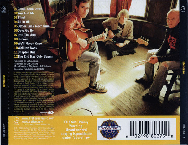 Lifehouse / Lifehouse - CD (Used)