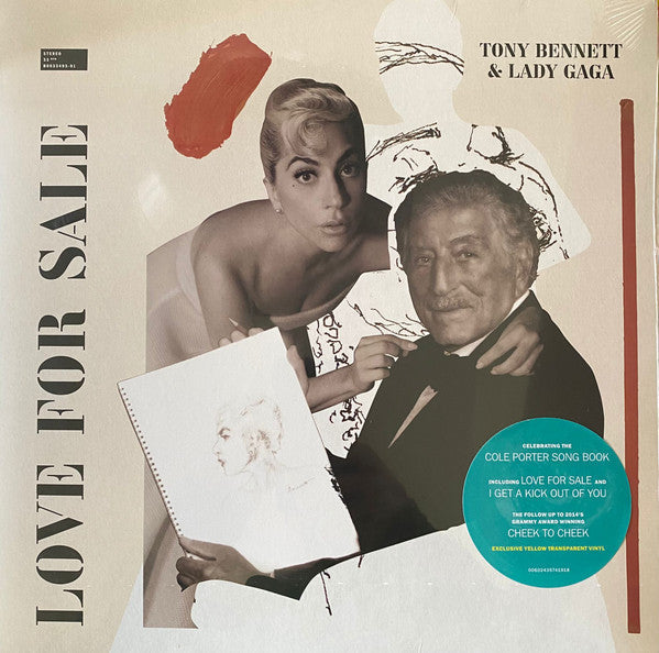 Tony Bennett & Lady Gaga / Love For Sale - LP YELLOW