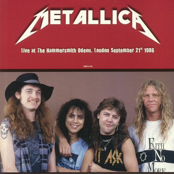 Metallica / Live at The Hammersmith Odeon, London 21 septembre 1986 - LP COULEUR