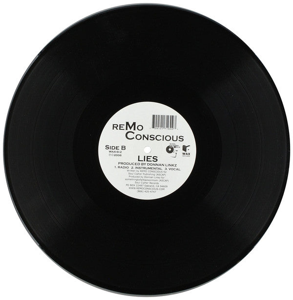 ReMo Conscious / Don't : Lies - LP 12"