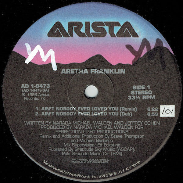 Aretha Franklin / Ain't Nobody Ever Loved You - LP 12" Used