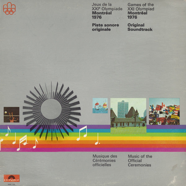 Various / Jeux De La XXIᵉ Olympiade Montréal 1976 Piste Sonore Originale Musique Des Cérémonies Officielles - LP