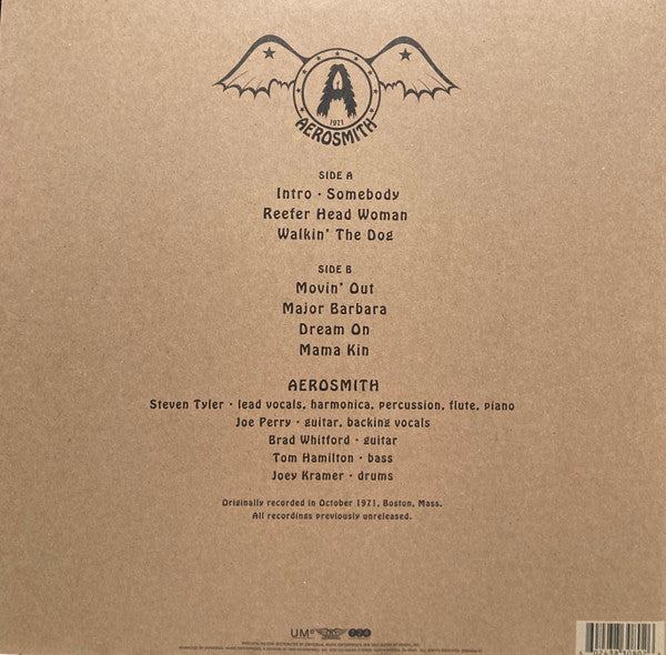 Aerosmith / 1971 (The Road Starts Hear) - LP