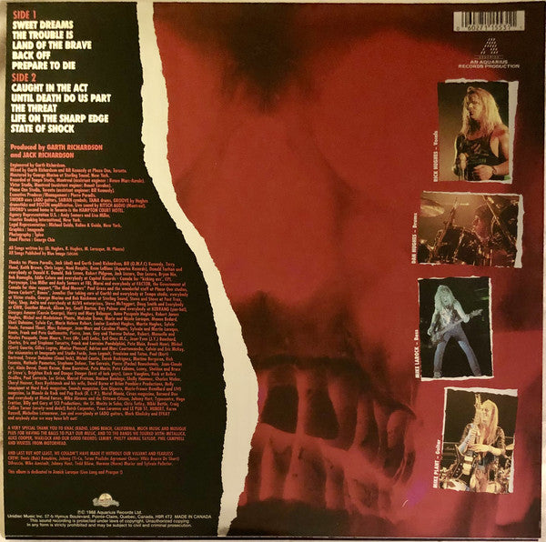 Sword / Sweet Dreams - LP GOLD