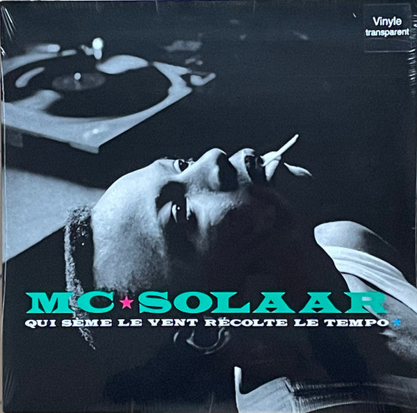 MC Solaar / Qui Sème Le Vent Récolte Le Tempo - LP Transparent