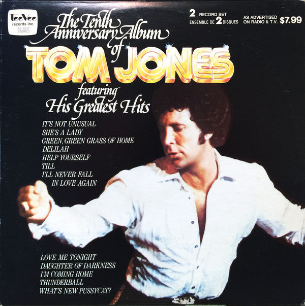 Tom Jones / The Tenth Anniversary Featuring His Greatest Hits - LP Used