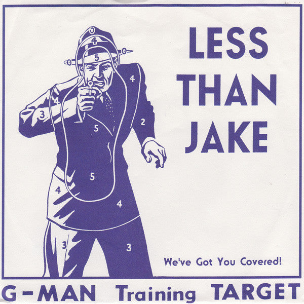 Less Than Jake / G-Man Training Target - LP 7'' Used