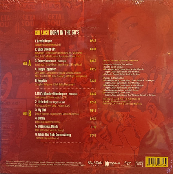 Kid Loco / Born in the 60's - LP