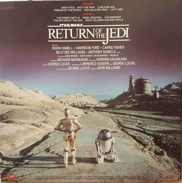 John Williams / Star Wars: Return Of The Jedi (The Original Motion Picture Soundtrack) - LP USED
