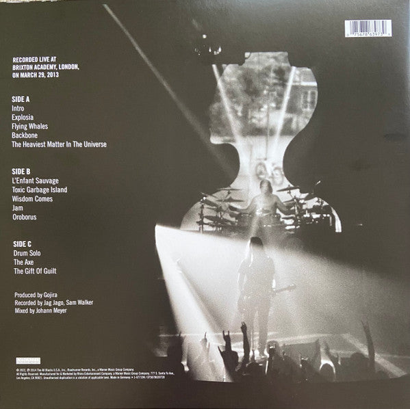 Gojira / Live At Brixton Academy - 2LP
