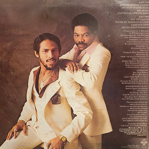 McFadden & Whitehead / McFadden & Whitehead - LP USED