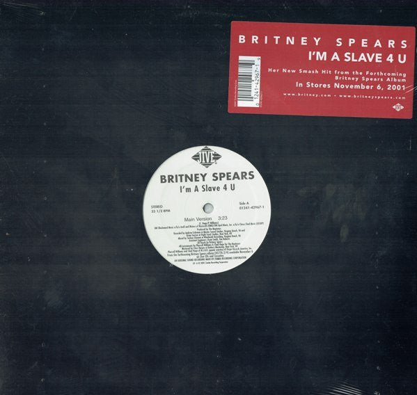 Britney Spears / I'm A Slave 4 U - LP Used 12''