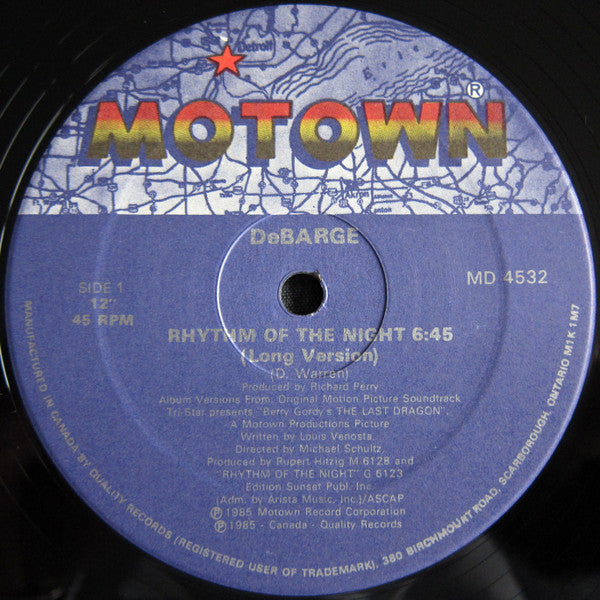 DeBarge / Rhythm Of The Night - LP 12'' Used