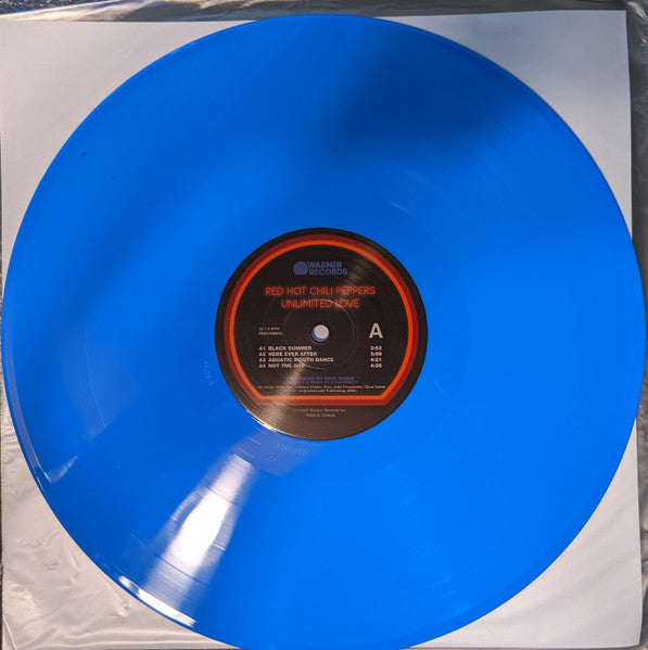 Red Hot Chili Peppers / Unlimited Love 2LP BLEU CIEL