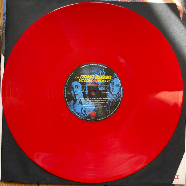 Bruno Nicolai / La Dama Rossa Uccide 7 Volte (O.S.T.) - 2LP RED