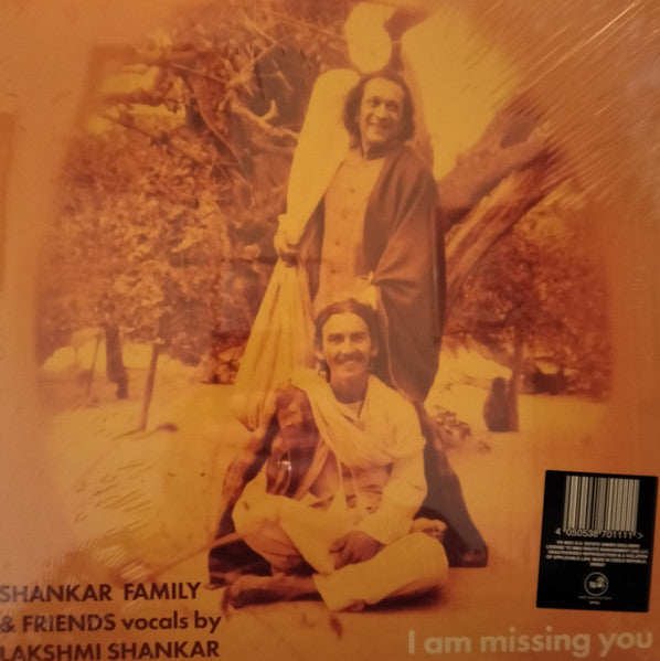 Shankar Family & Friends / I Am Missing You / Lust - LP BLUE 12''