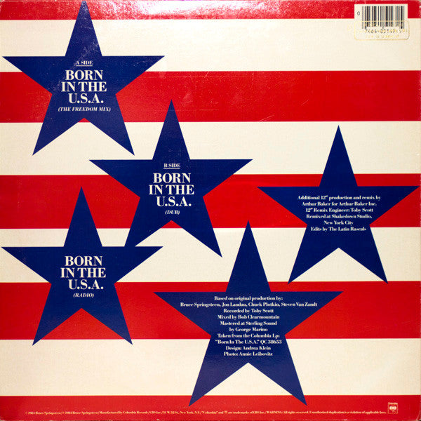 Bruce Springsteen / Born In The U.S.A. - 12" (Used)