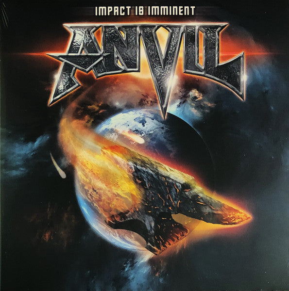 Anvil / Impact Is Imminent - LP ROUGE/NOIR MARBRÉ