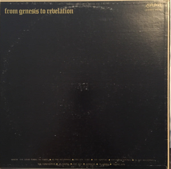 Genesis / From Genesis To Revelation - LP USED