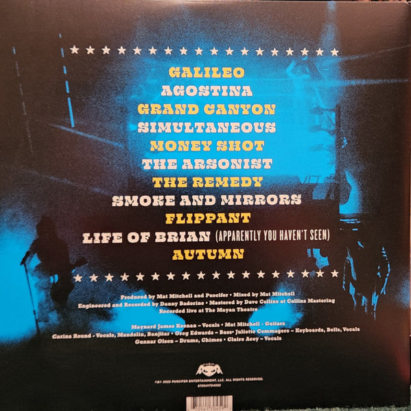 Puscifer / Billy D & The Hall Of Feathered Serpents Featuring Money Shot Live In Its Entirety - LP