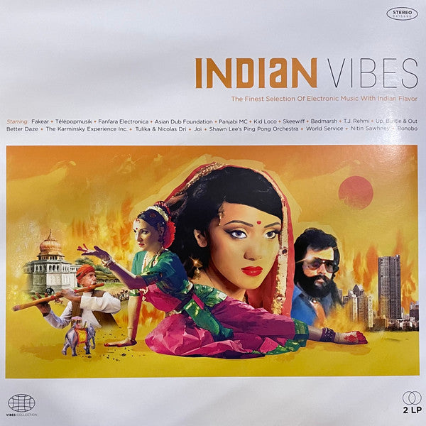 Indian Vibes / La plus belle sélection de musique électronique aux saveurs indiennes - 2LP